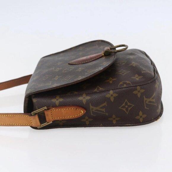 LOUIS VUITTON Monogram Saint Cloud GM Shoulder Bag M51242 LV Auth 146821 - Picture 6 of 16